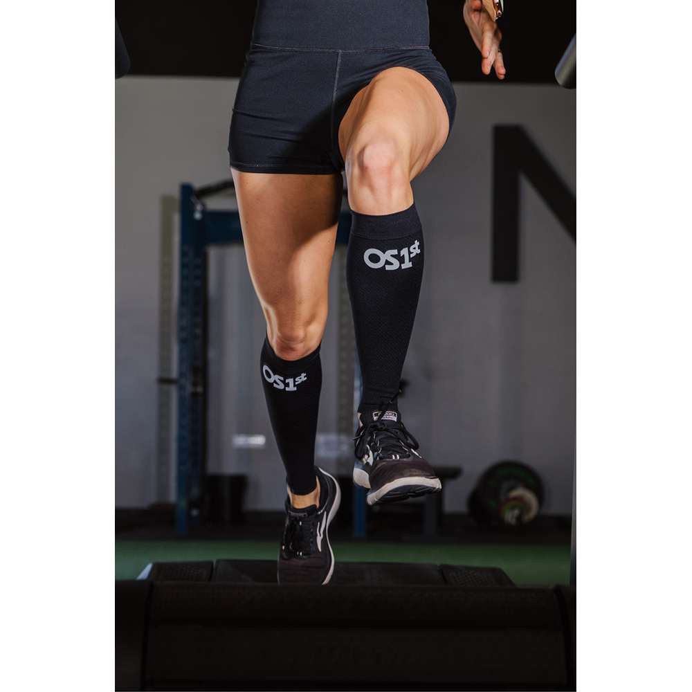 Sports Calf Compression Sleeve CS6 - Black - Image 7