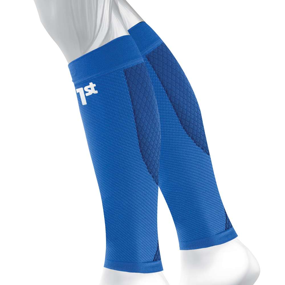 Sports Calf Compression Sleeve (CS6) - Blue - Image 2