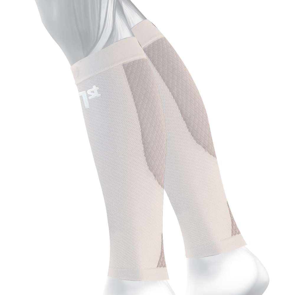 CS6 Sports Calf Compression Sleeve - White - Image 2