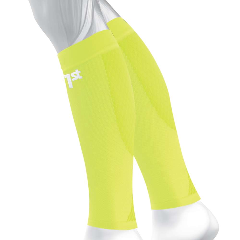 CS6 Sports Calf Compression Sleeve - Yellow - Image 6