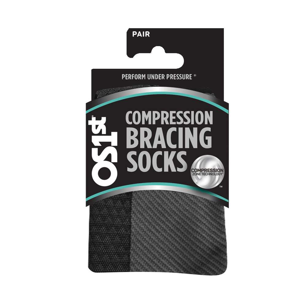 Compression Bracing Socks (FS4+) - Grey - Image 2