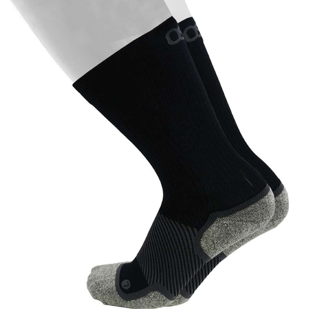 Wide Crew Wellness Performance Sock (WP4+) - Black - Image 4