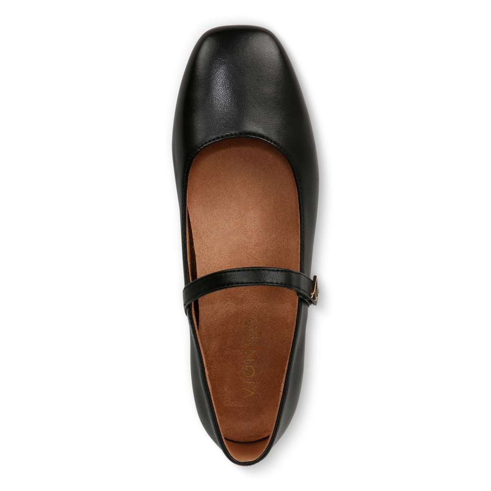 Alameda Mary-Jane Flat - Black - Image 4
