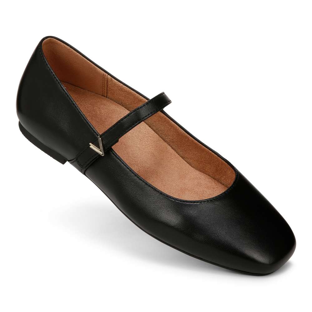 Alameda Mary-Jane Flat - Black - Image 6