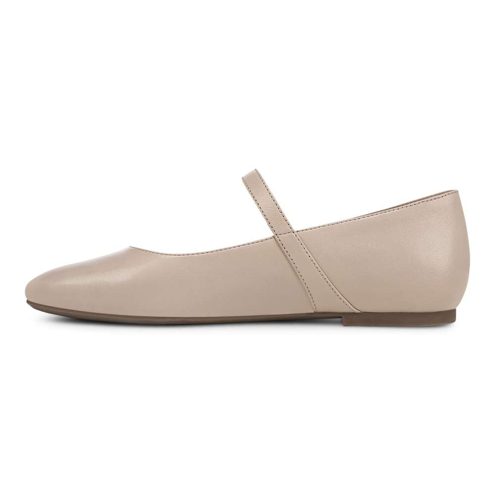 Alameda Mary-Jane Flat - Oatmeal - Image 3