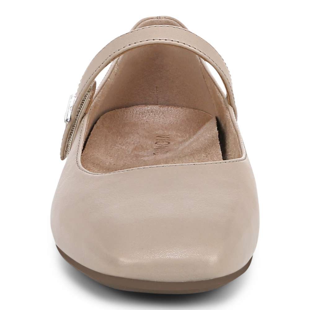 Alameda Mary-Jane Flat - Oatmeal - Image 5