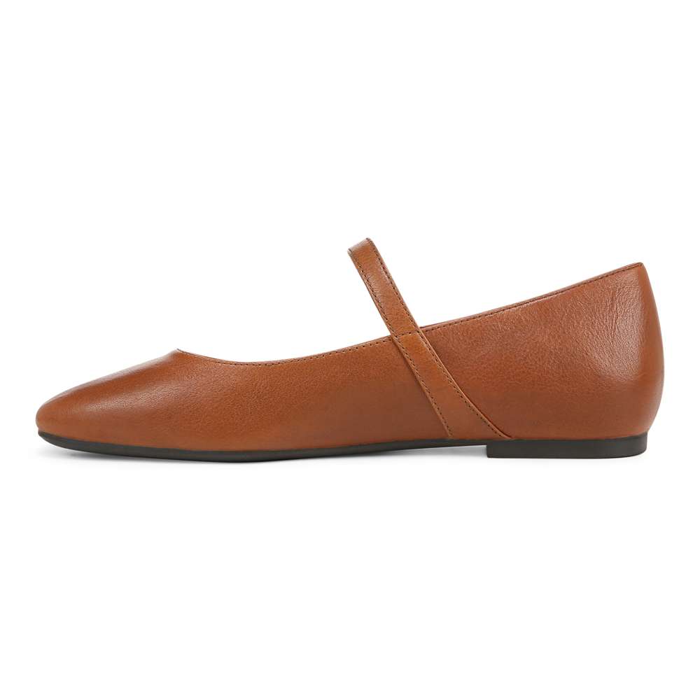 Alameda Mary-Jane Flat - Tan - Image 3