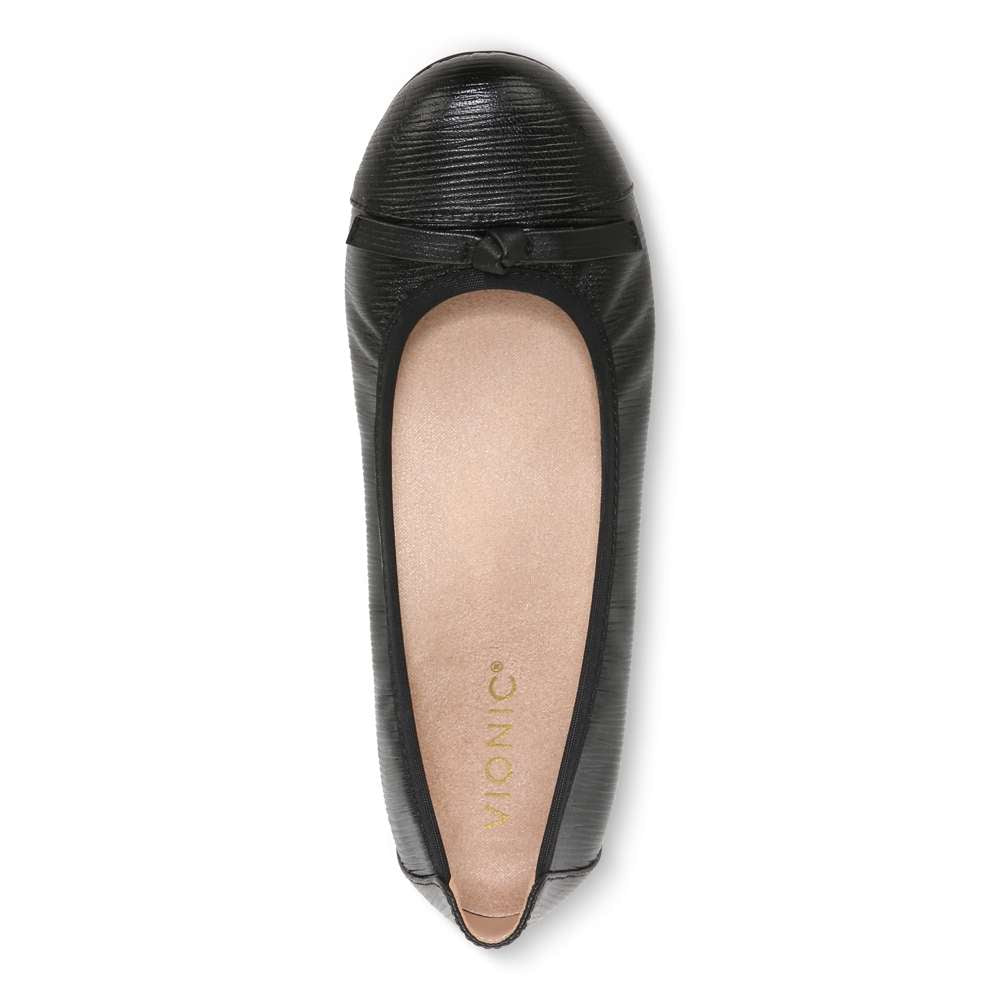 Amorie Ballet Flat - Black Wavy - Image 4