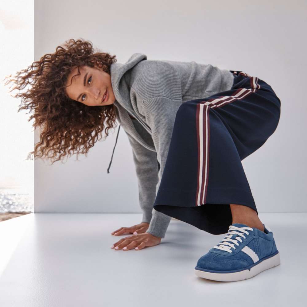 City Walk Casual Sneaker - Blue Suede - Image 6