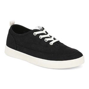 Cyan Slip-On Casual Sneaker - Black