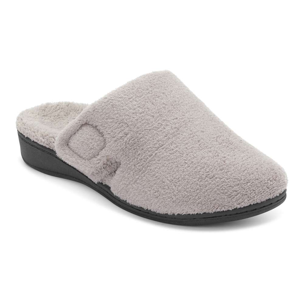 Gemma Mule Slipper - Light Grey - Image 7