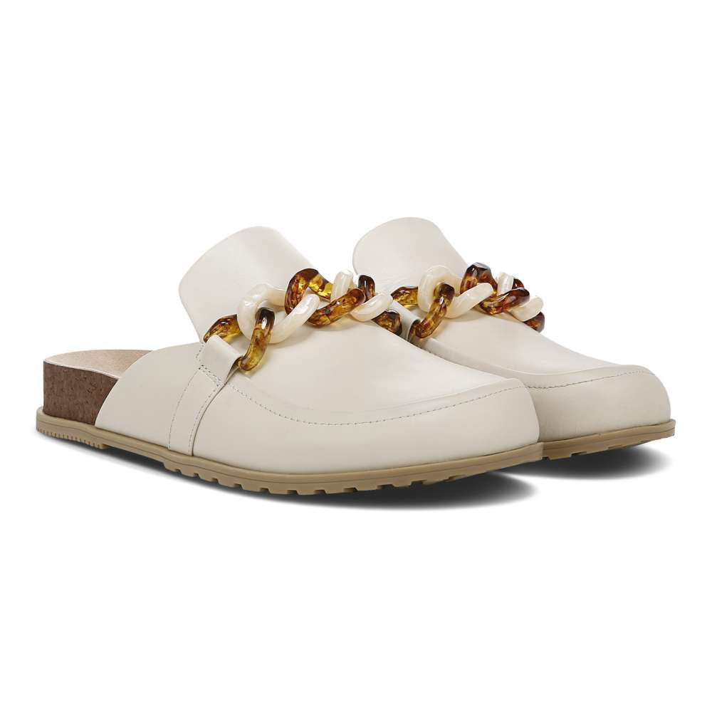 Georgie Mule - Cream - Image 6