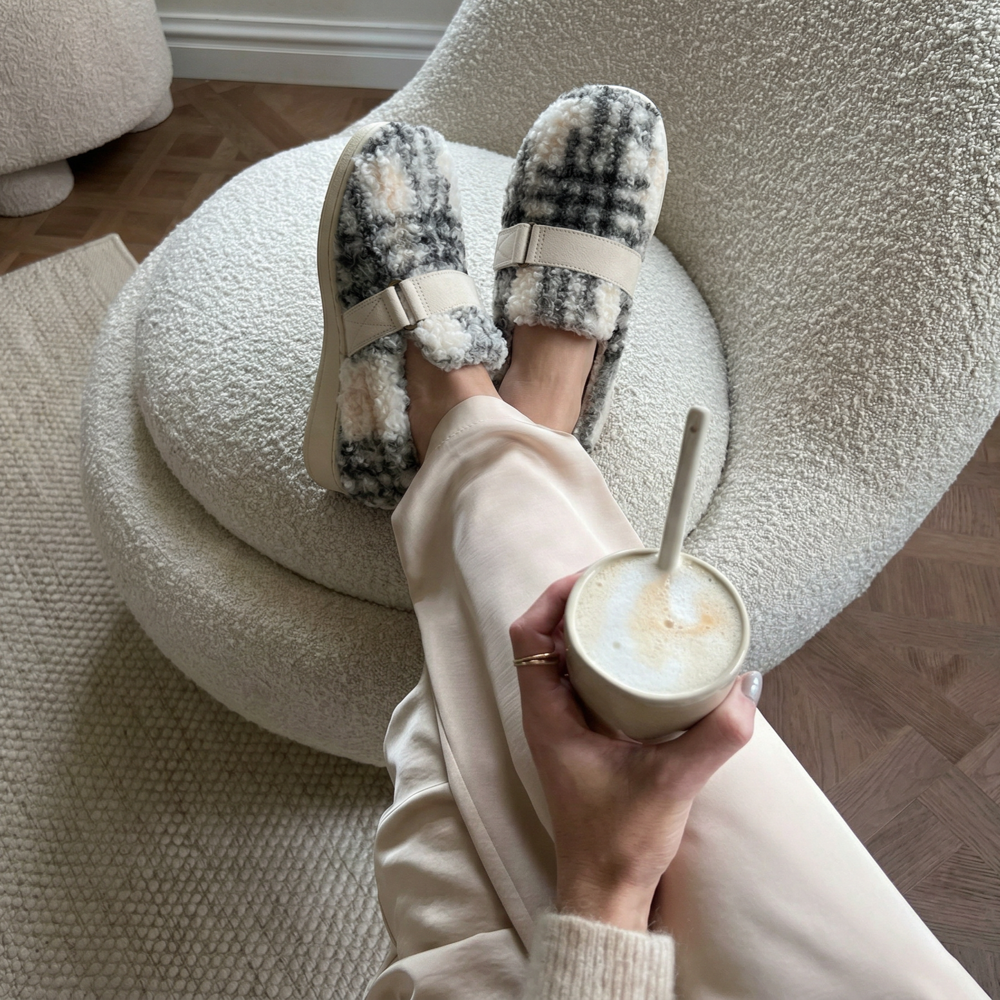 Imogen Slipper - Cream Multi - Image 6