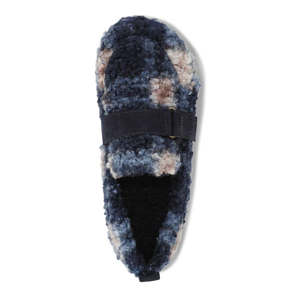 Imogen Slipper - Navy Multi - Image 4