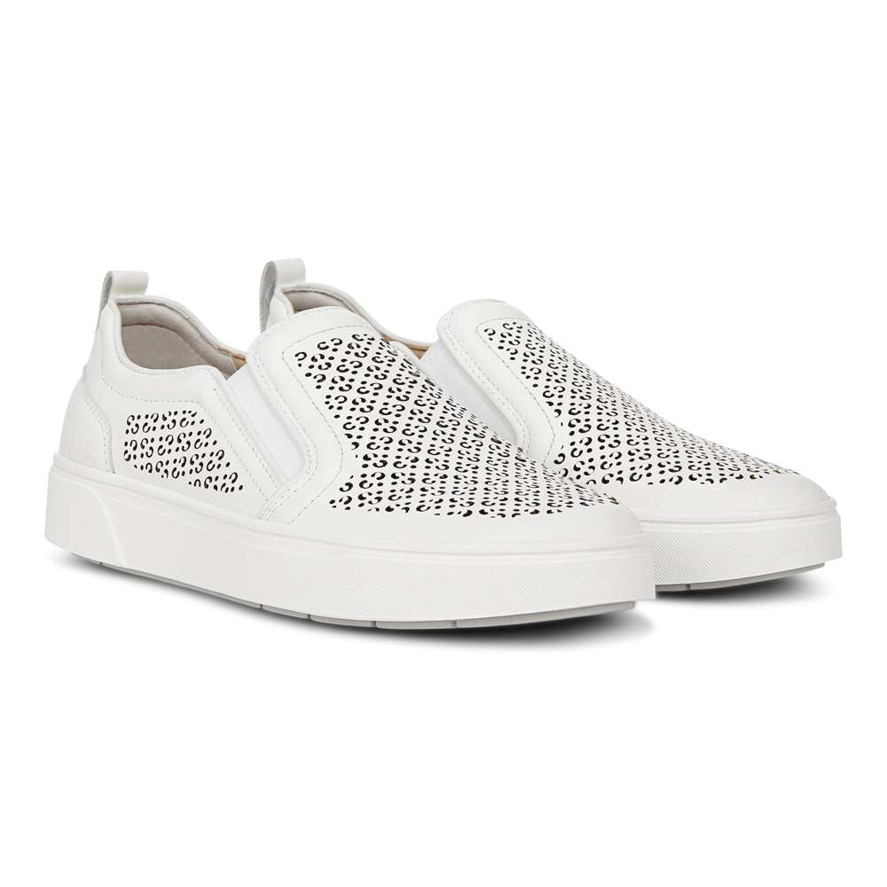 Kimmie Perf Slip-On Casual Sneaker - White - Image 8