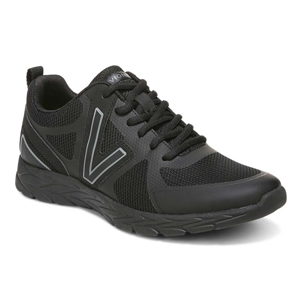 Miles II Sneaker - Black/Charcoal - Image 11