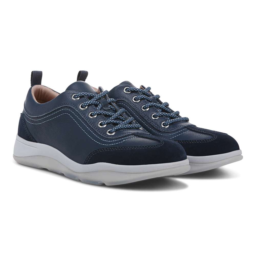 Nyla Lace-Up Casual Sneaker - Navy - Image 7