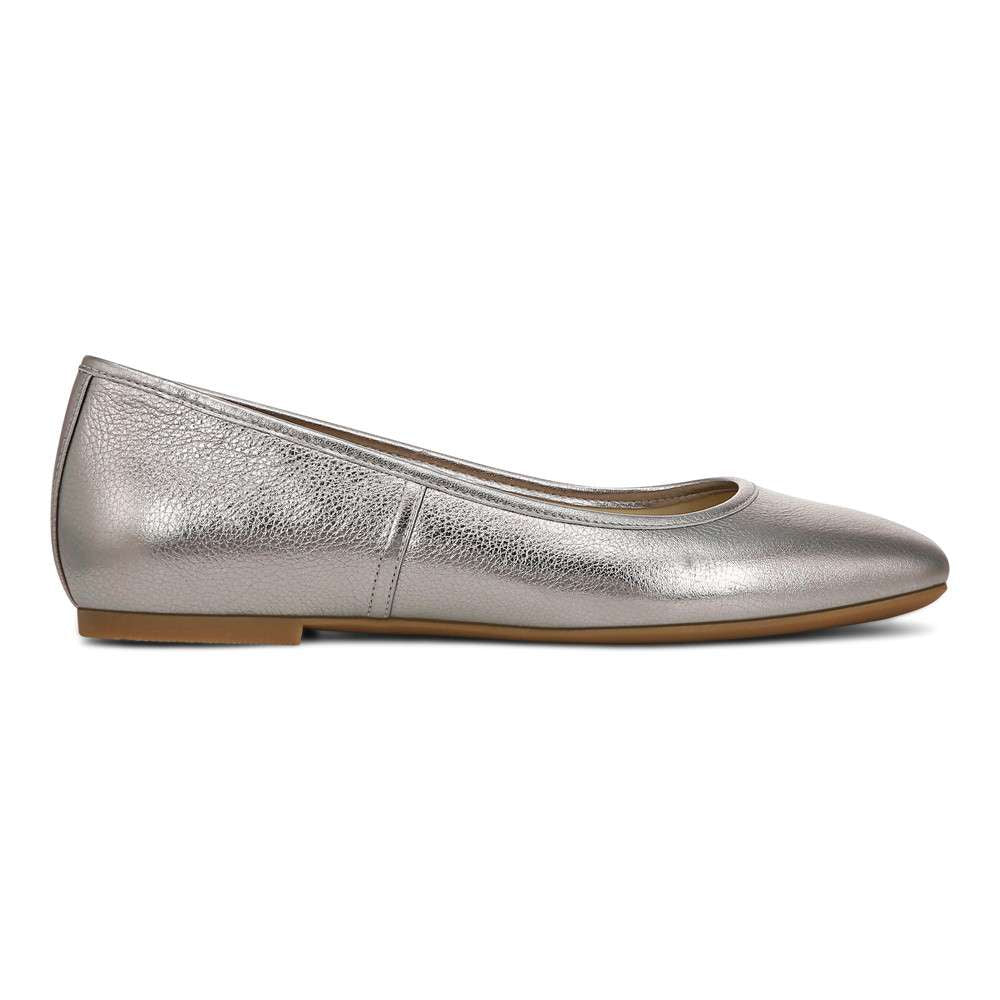 Orinda Ballet Flat - Pewter Metallic - Image 2