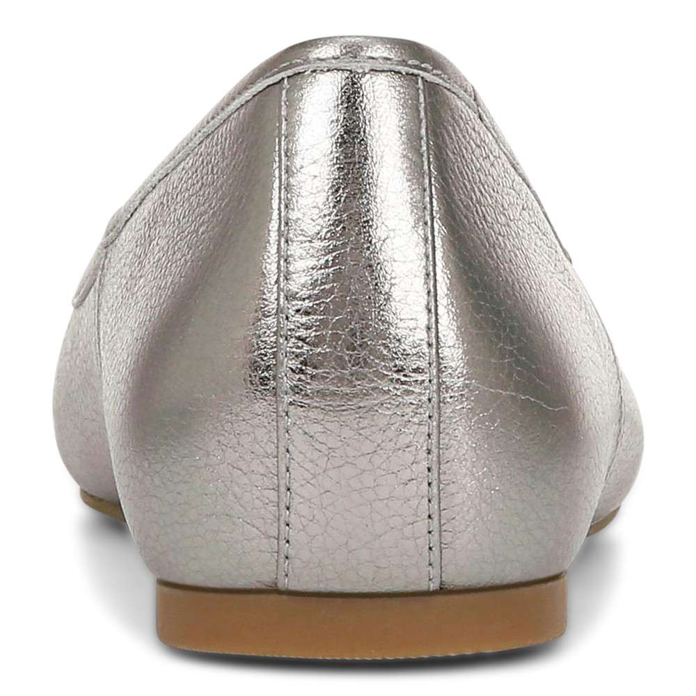 Orinda Ballet Flat - Pewter Metallic - Image 10