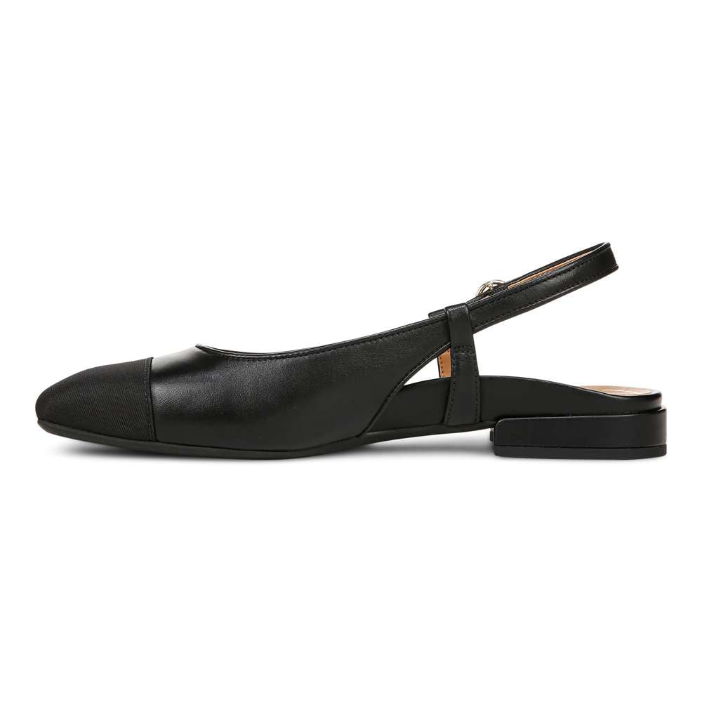 Petaluma Slingback Flat - Black - Image 3