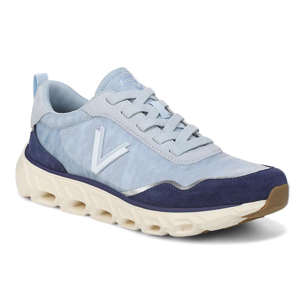 Presley Lace-Up Sneaker - Blue Mist - Image 16