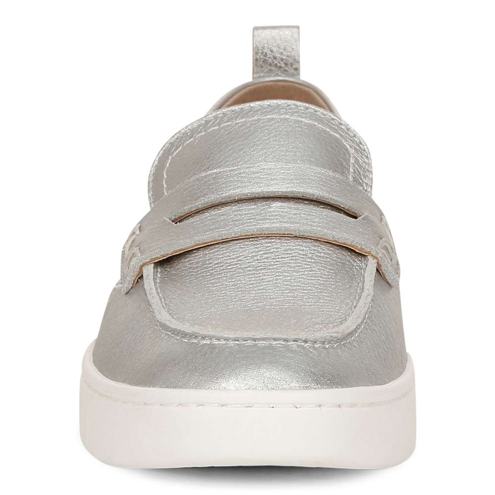 Uptown Loafer - Silver Leather - Image 5