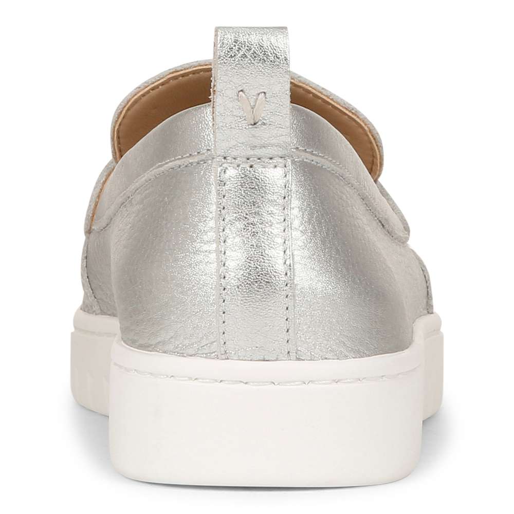 Uptown Loafer - Silver Leather - Image 10
