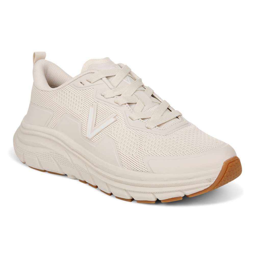 Walk Max Lace-Up Sneaker - Cream - Image 12