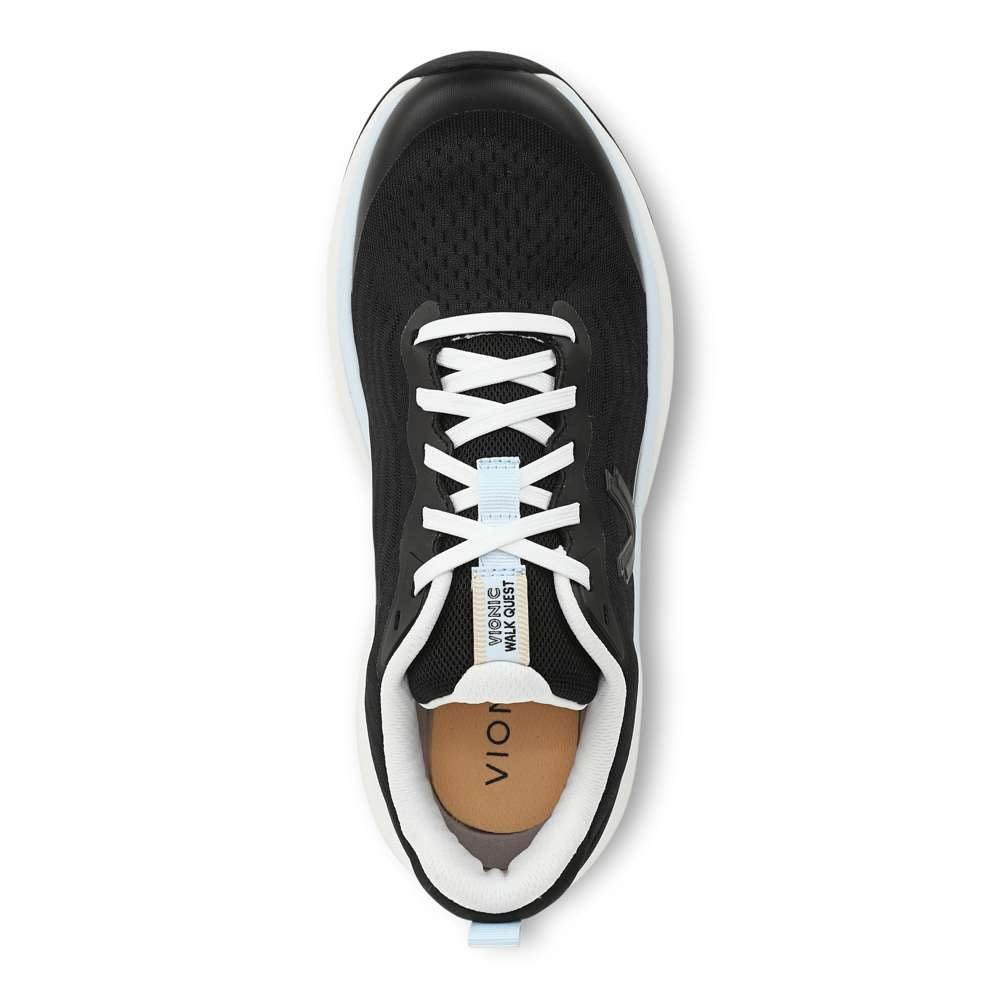 Walk Quest Active Sneaker - Black - Image 4