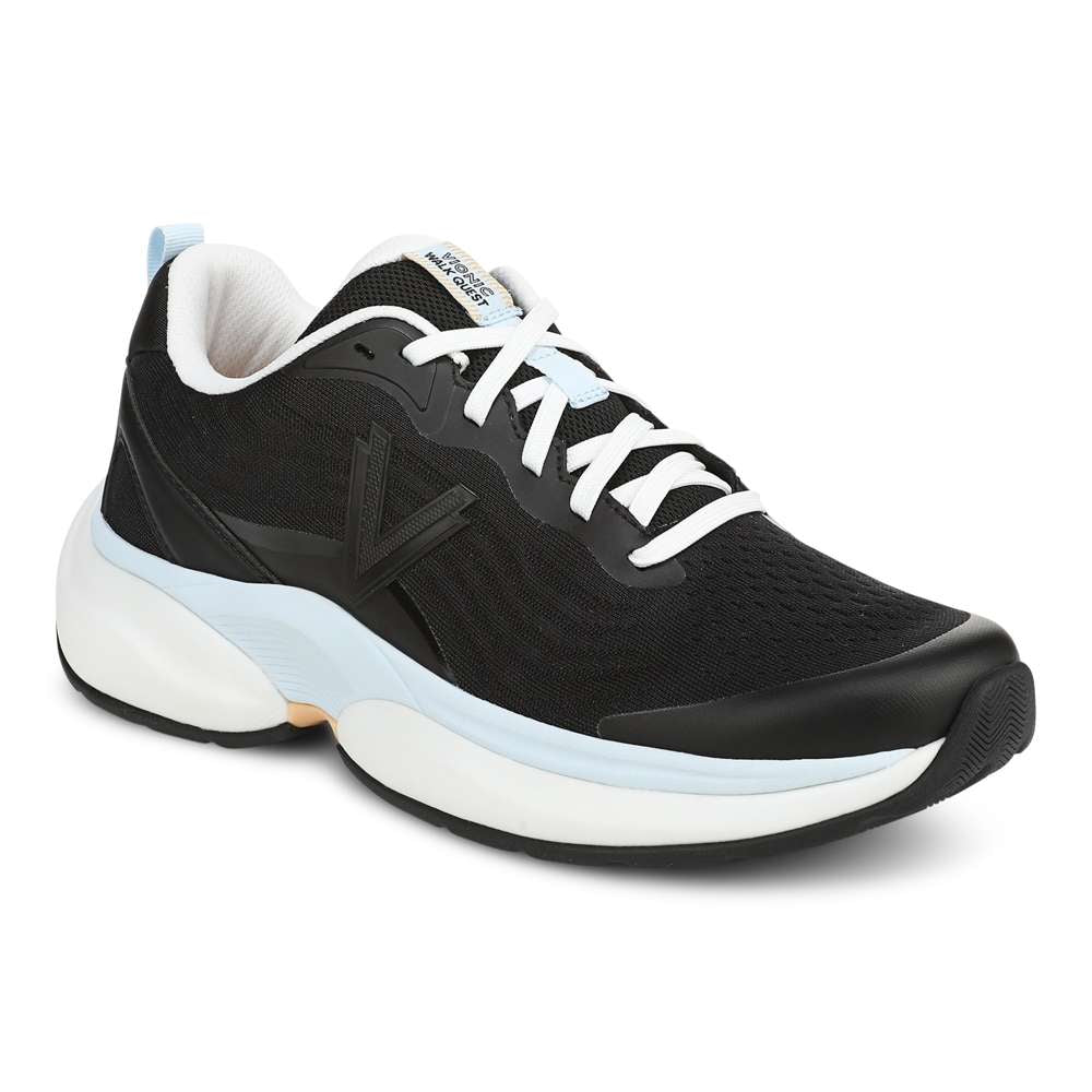 Walk Quest Active Sneaker - Black - Image 11
