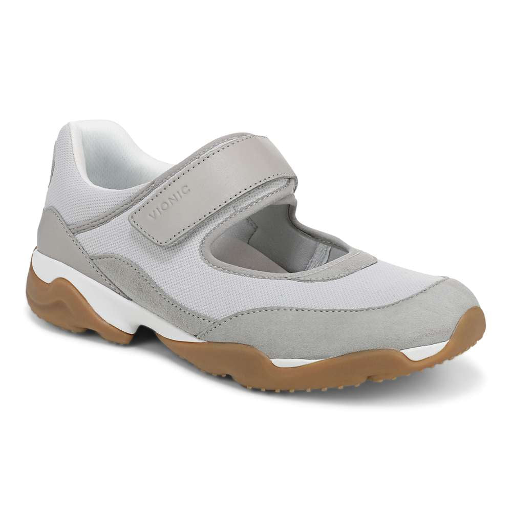 Walk Slim Giselle Mary-Jane - Vapor Grey/Silver - Image 13