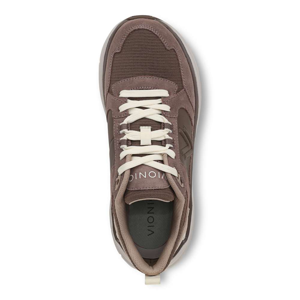 Walk Max Skyline Mesh Sneaker - Milk Chocolate - Image 4