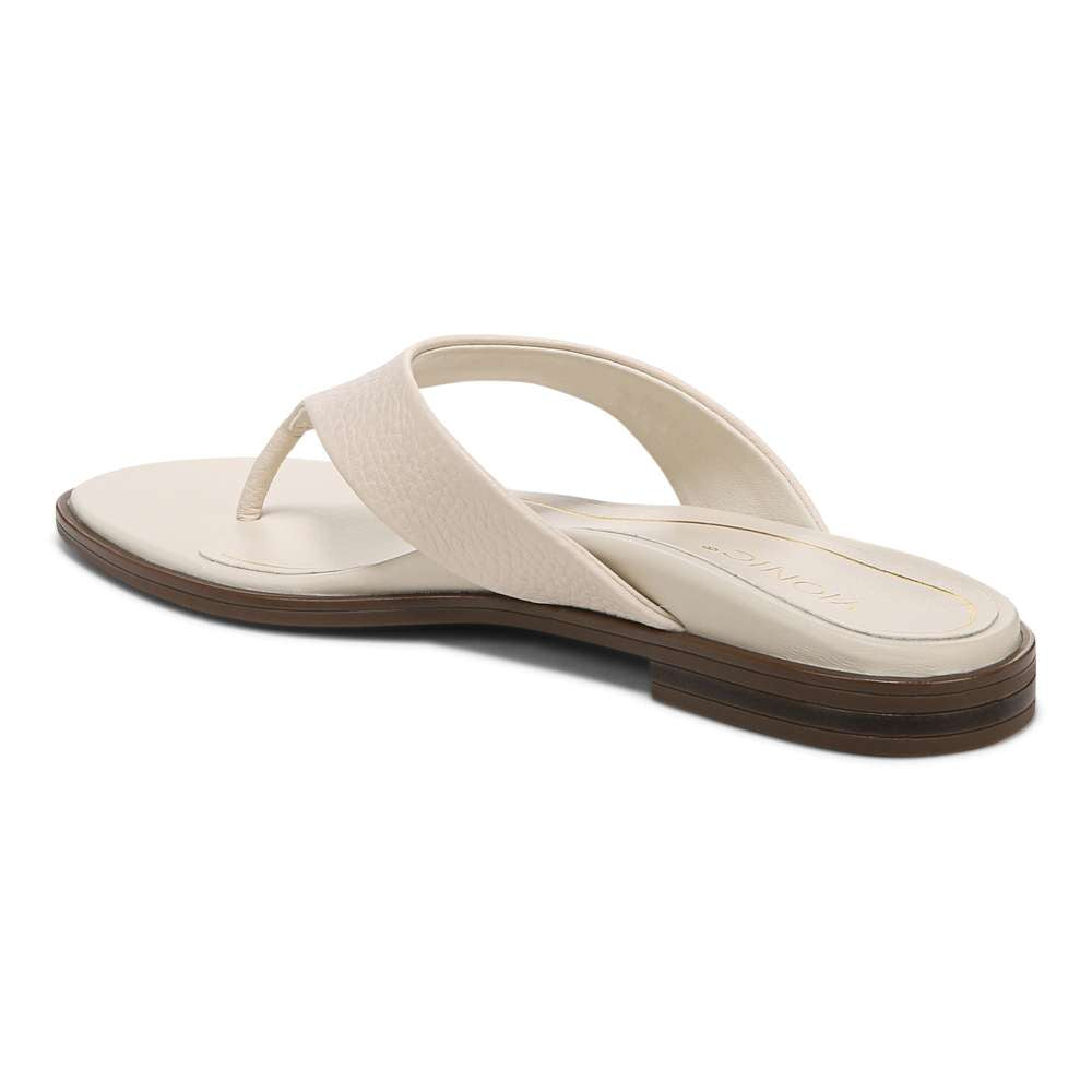 Agave Toe Post Sandal - Cream - Image 6