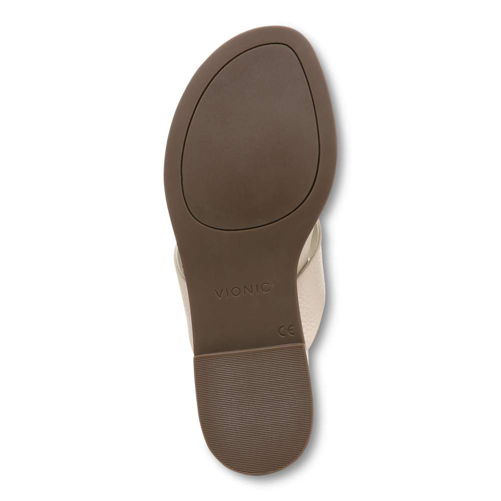 Agave Toe Post Sandal - Cream - Image 7