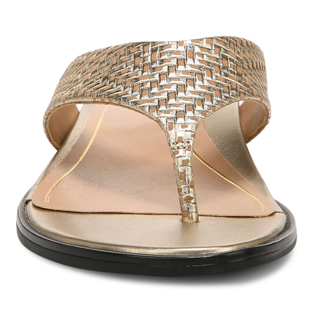 Agave Toe Post Sandal - Gold - Image 5