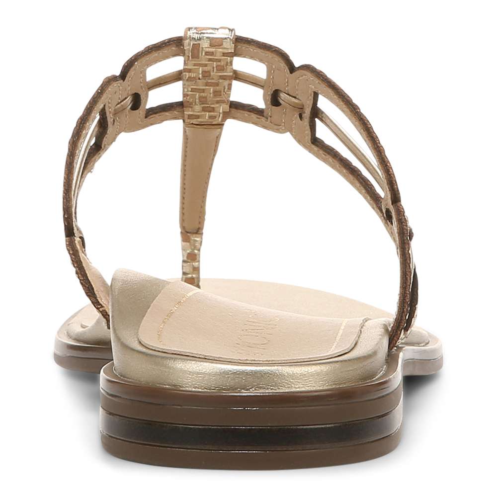 Alvana Toe Post Sandal - Gold - Image 8