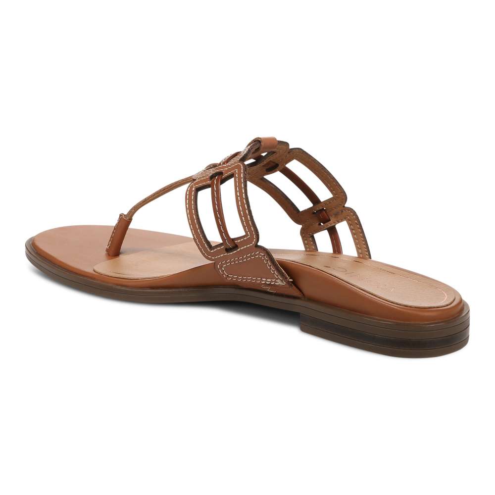 Alvana Toe Post Sandal - Tan - Image 6