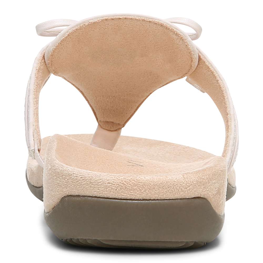 Amaya Toe Post Sandal - Pink - Image 7