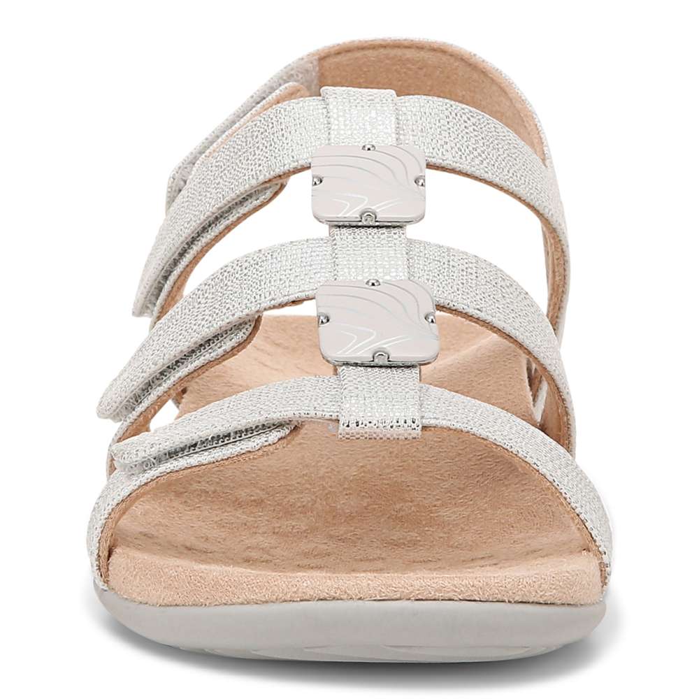 Amber Adjustable Sandal - Silver Metallic - Image 5