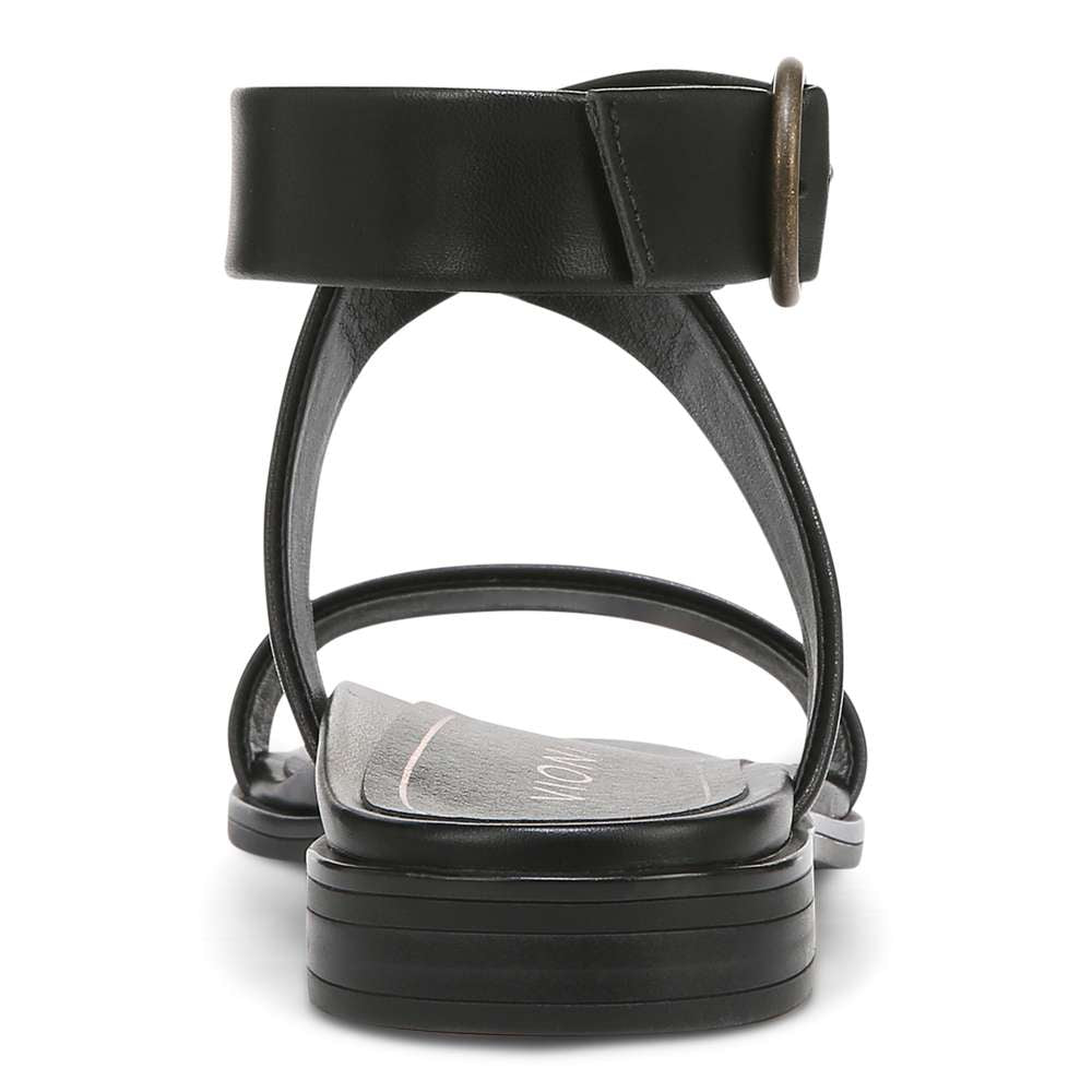 Anaya Sandal - Black Leather - Image 8