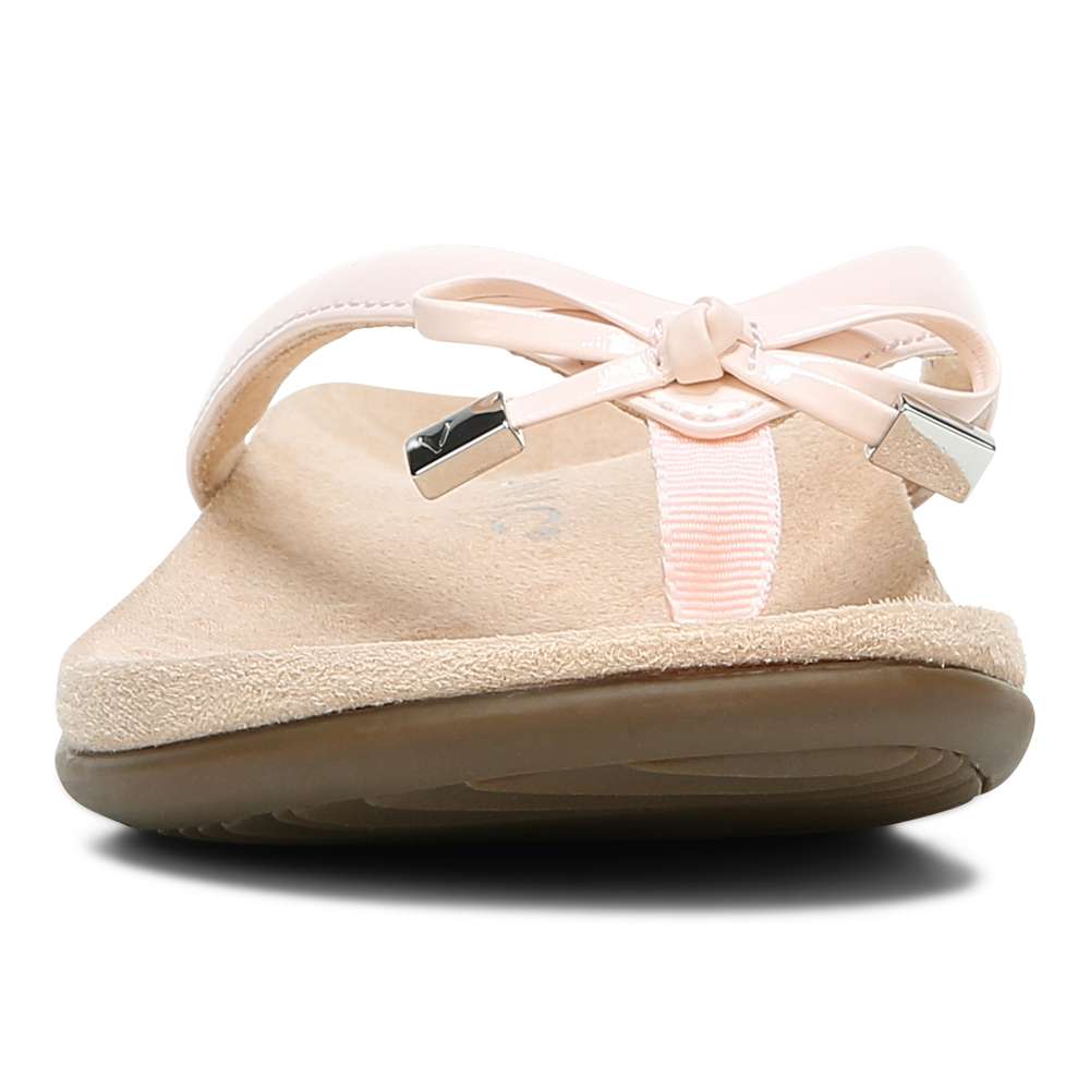 Bella Toe Post Sandal - Pale Blush - Image 4