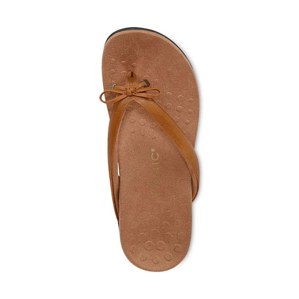Bella Toe Post Sandal - Light Brown - Image 3