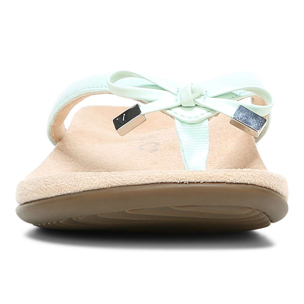Bella Toe Post Sandal - Seafoam - Image 5