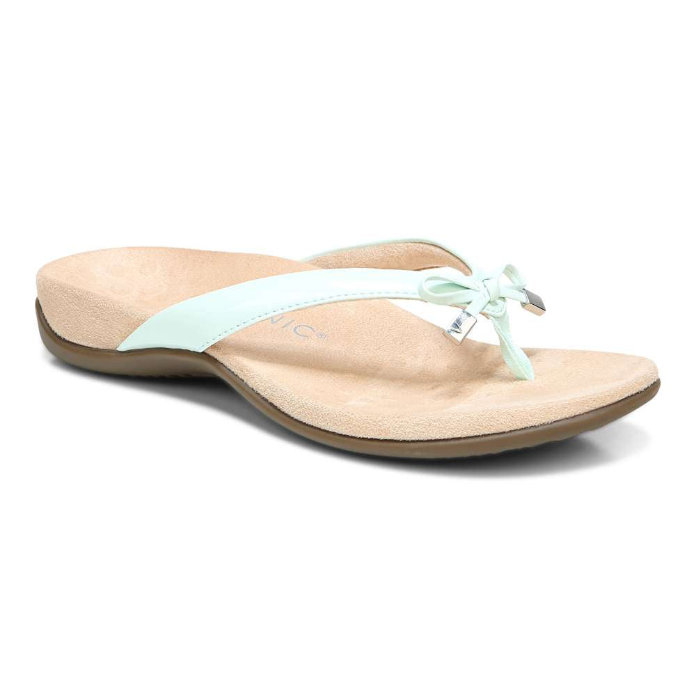 Bella Toe Post Sandal - Seafoam - Image 9