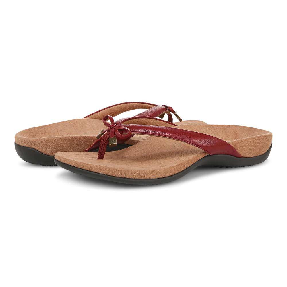 Bella Toe Post Sandal - Syrah - Image 8