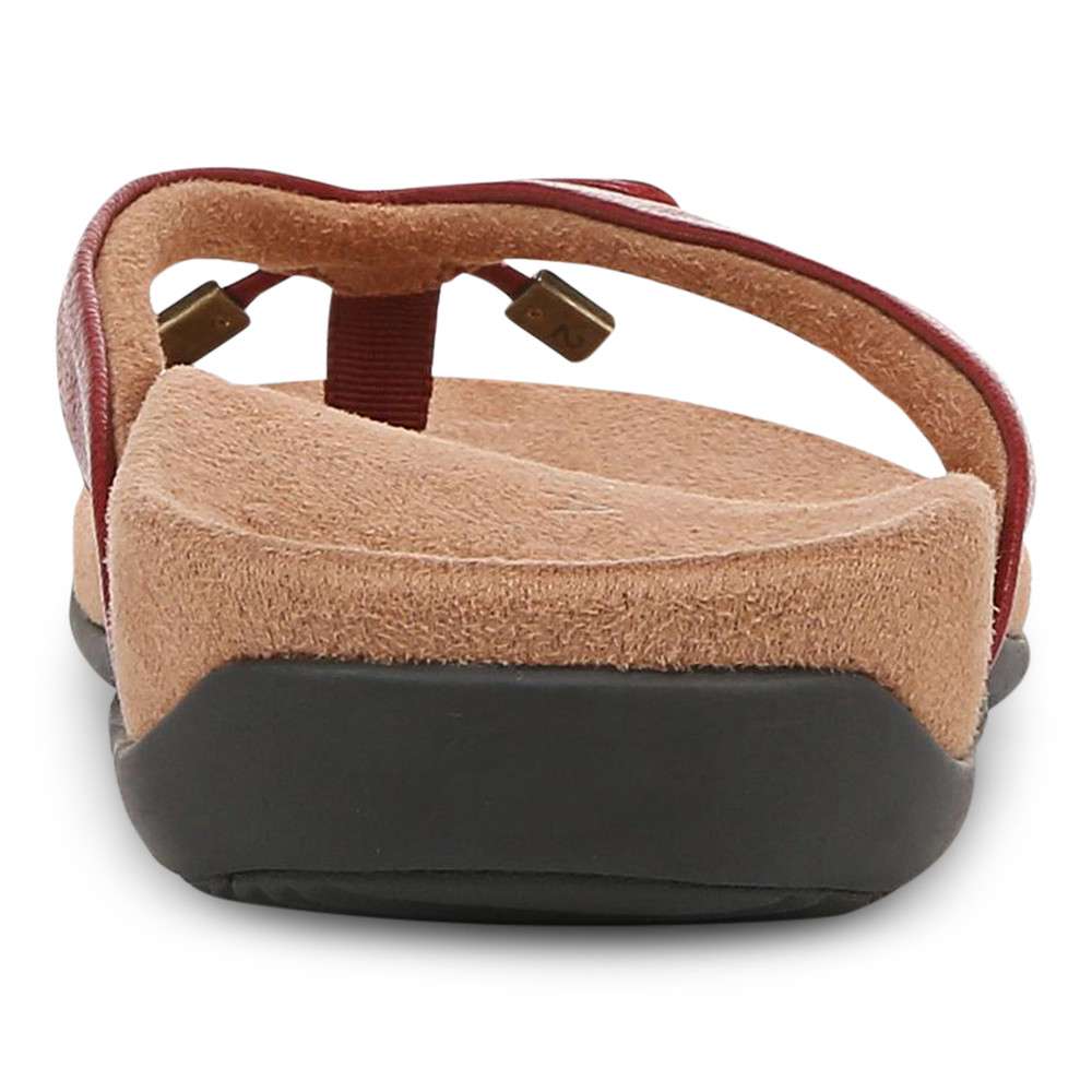 Bella Toe Post Sandal - Syrah - Image 9