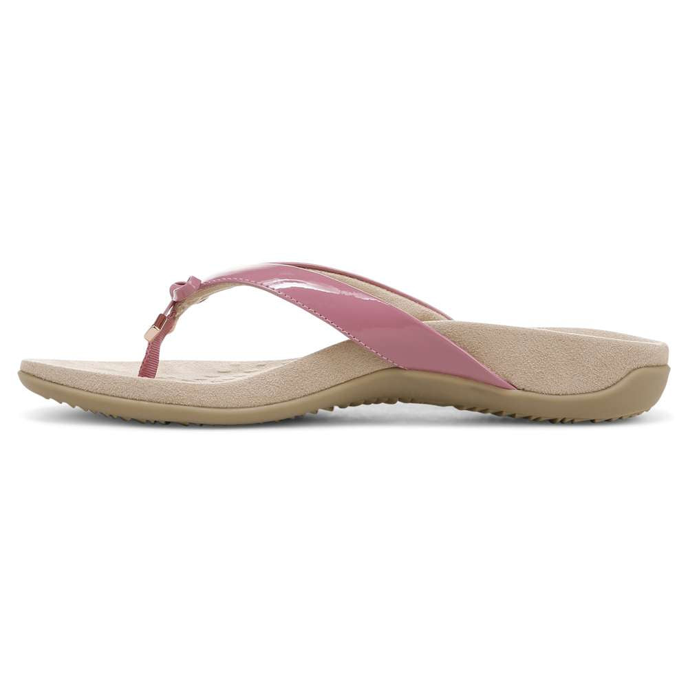 Bella Toe Post Sandal - Rhubarb - Image 3