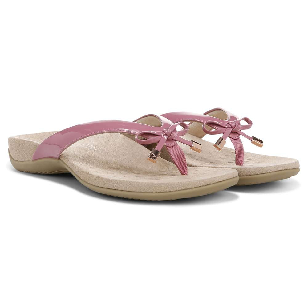 Bella Toe Post Sandal - Rhubarb - Image 7