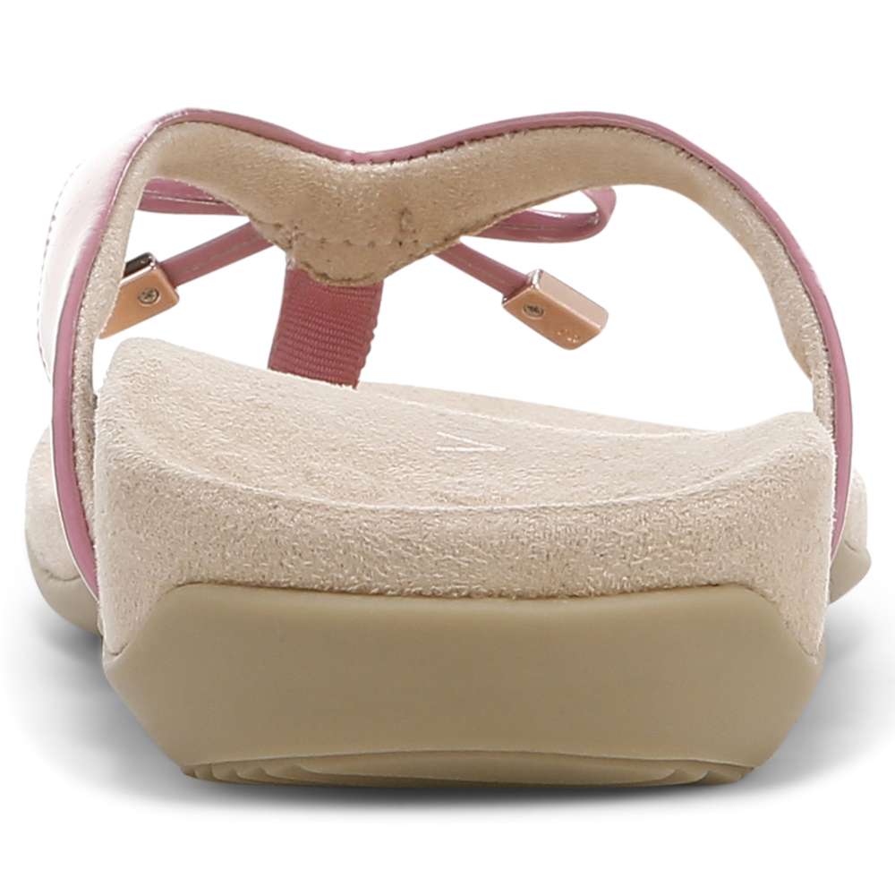 Bella Toe Post Sandal - Rhubarb - Image 8