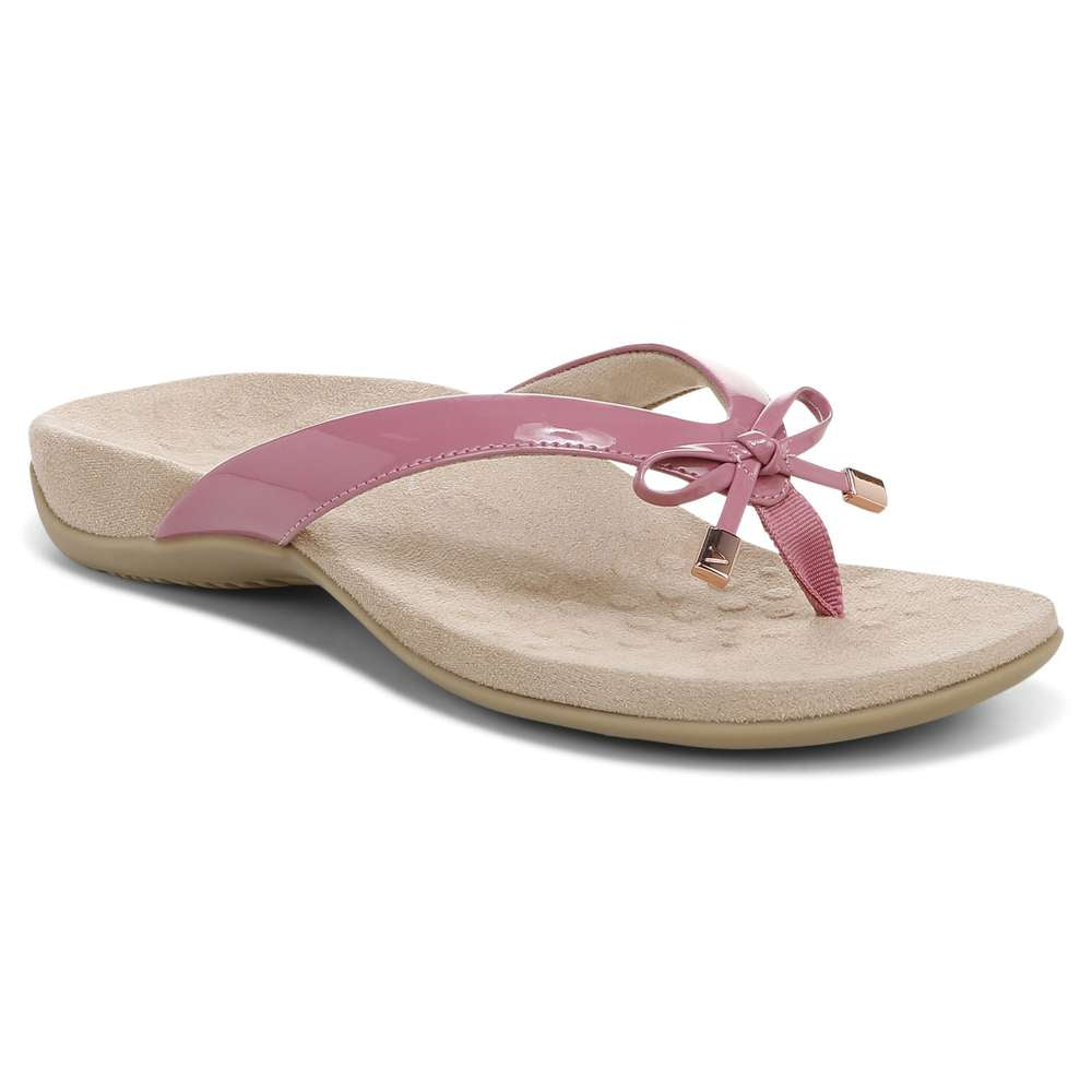 Bella Toe Post Sandal - Rhubarb - Image 13